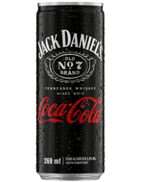 BEB MISTA ALC JACK DANIELS 269ML-LT WHISK/COCA-COLA