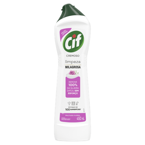 LIMP CIF CREM 450ML MILA ROSAS JASM