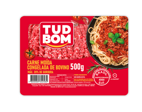 Carne Moída Tudbom Congelada 500g