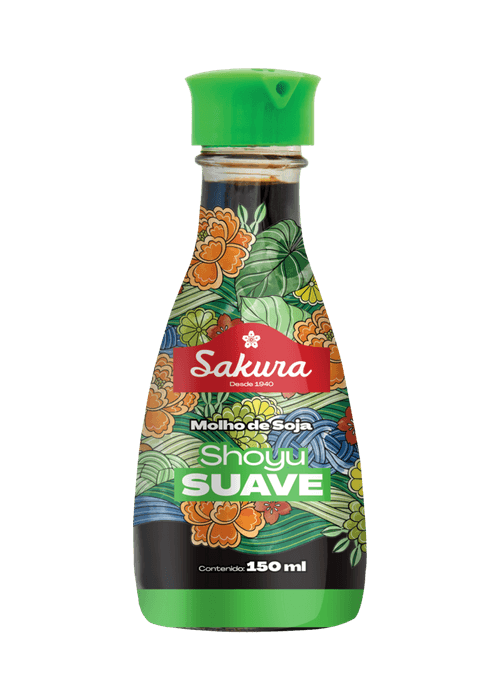 Molho de Soja Light Sakura Vidro 150ml