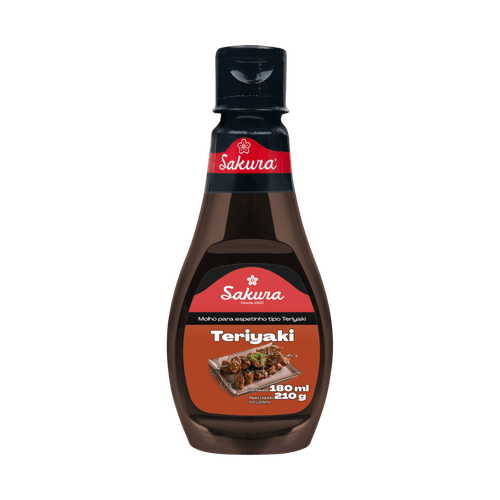 Molho para Espetinhos Tipo Teriyaki Sakura Squeeze 180ml