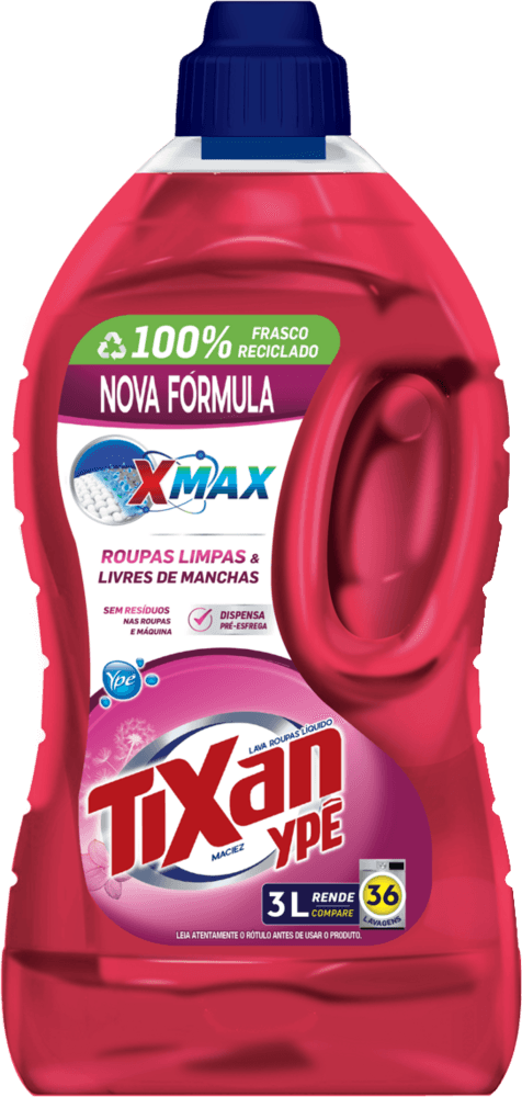 Lava Roupas Líquido Tixan Ypê Maciez 3 Litros