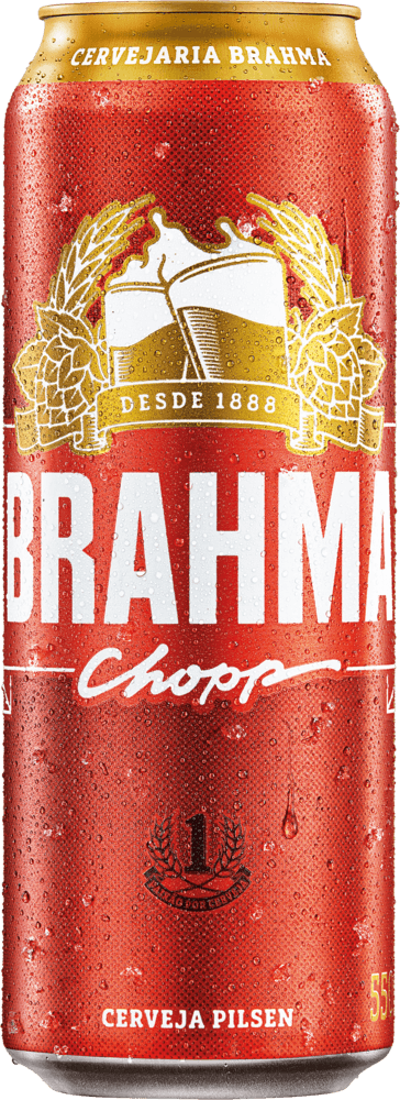 Cerveja Brahma Chopp Pilsen 550ml Lata
