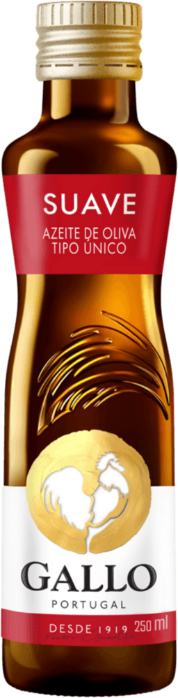 Azeite de Oliva Tipo Único Suave Português Gallo Vidro 250ml