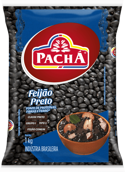 Feijão Preto Pachá 1Kg