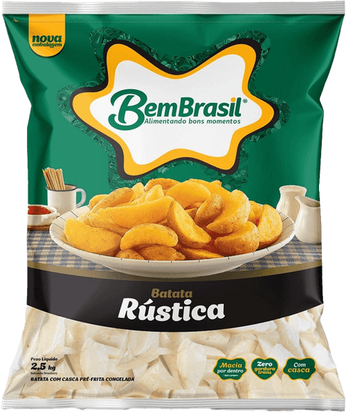 Batata Bem Brasil Rústica 2,5 kg