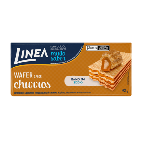 BISCOITO WAFER LINEA 90G