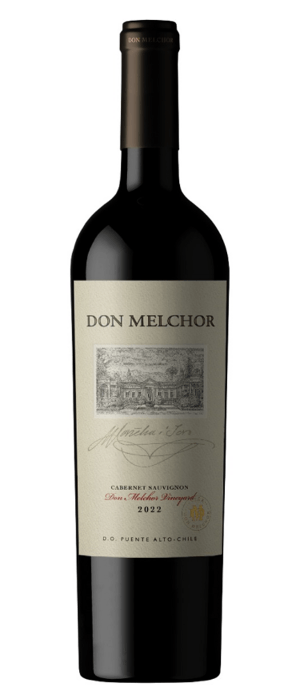VINHO CHILENO DON MELCHOR 750ML SF 2022 CARBERNET SAUVIGNON