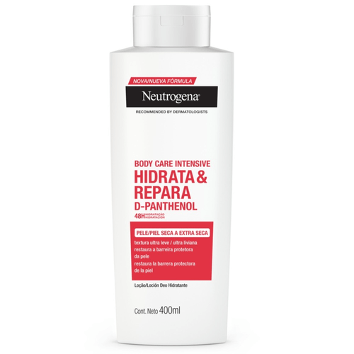 Loção Hidrata & Repara 48h Neutrogena Body Care Intensive Frasco 400ml