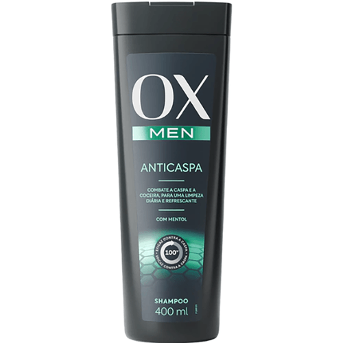 SHAMPOO OX MEN 400ML ANTICASPA