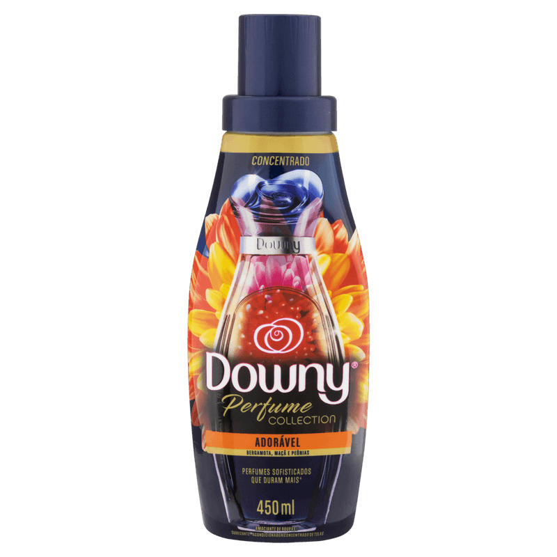 Amaciante-de-Roupa-Concentrado-Adoravel-Bergamota-Maca-e-Peonias-Downy-Perfume-Collection-Frasco-450ml