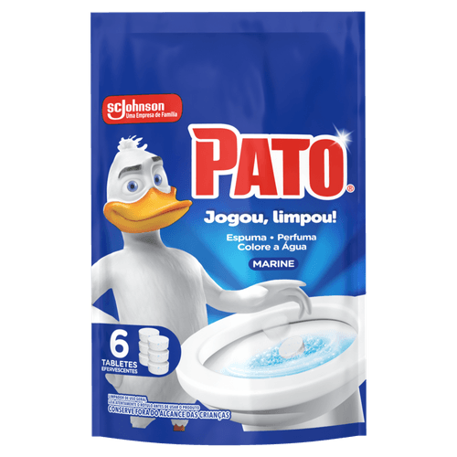 LIMP SANIT PASTILHA PATO 6 TABLET MARINE