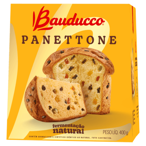 Panettone Bauducco Caixa 400g