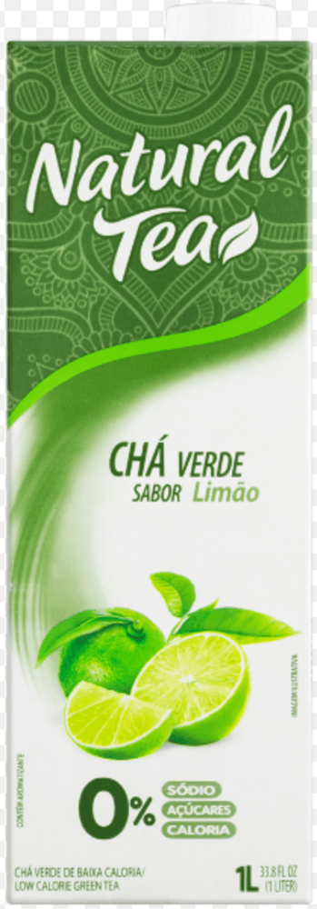 Chá Verde Limão Zero Sódio Zero Açúcar Natural Tea Caixa 1l