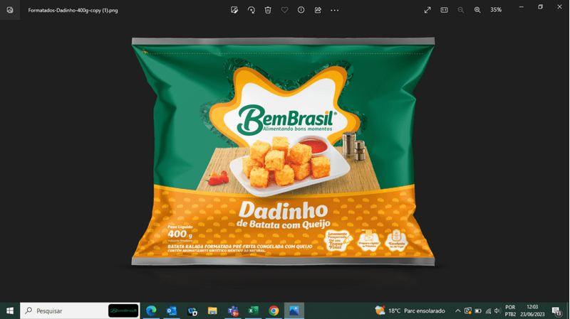 Dadinho-de-Batata-Ralada-Formatado-Congelado-com-Queijo-Pre-Frito-Bem-Brasil-Pacote-400g
