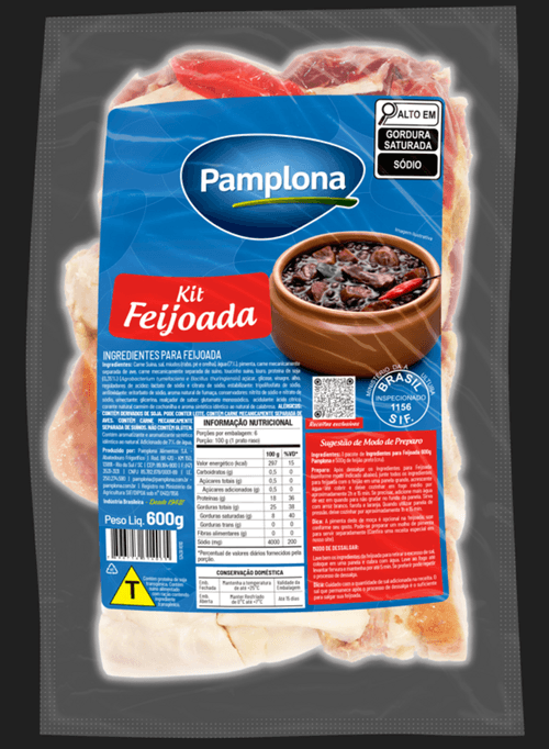 FEIJOADA PAMPLONA 600G