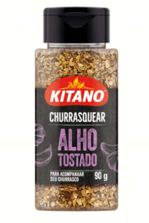 Alho Tostado Kitano Churrasquear Frasco 90g