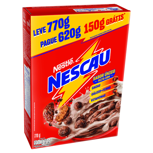 Cereal Matinal NESCAU Leve 770g Pague 620g