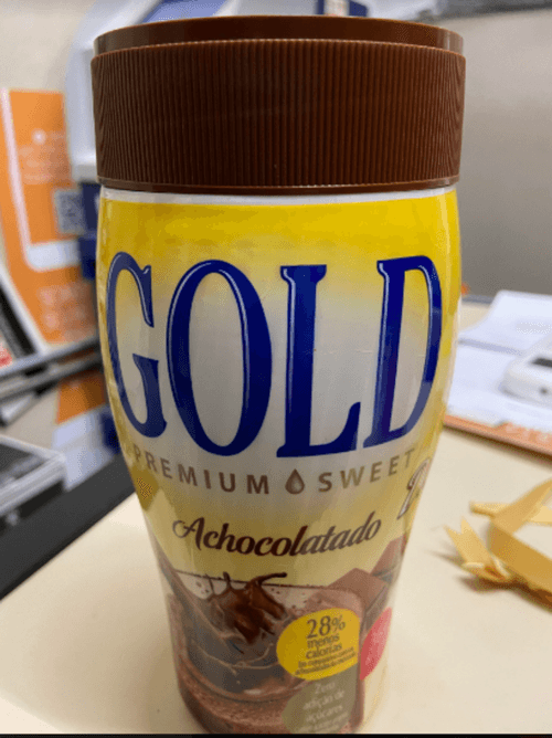 .

Achocolatado Pó GOLD 200g SWEET