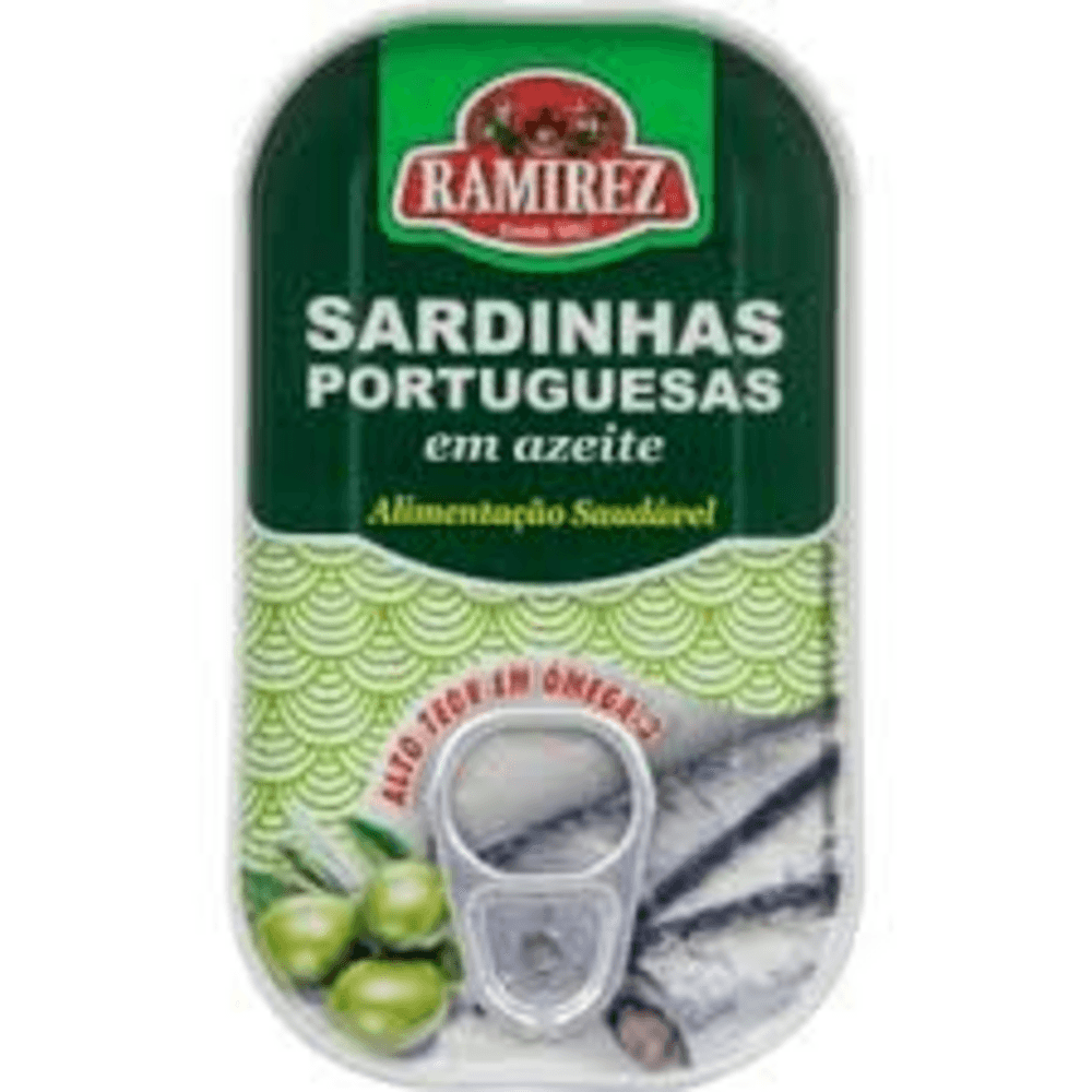 SARDINHA PORTUGUESA RAMIREZ AZEITE DE OLIVA 125G