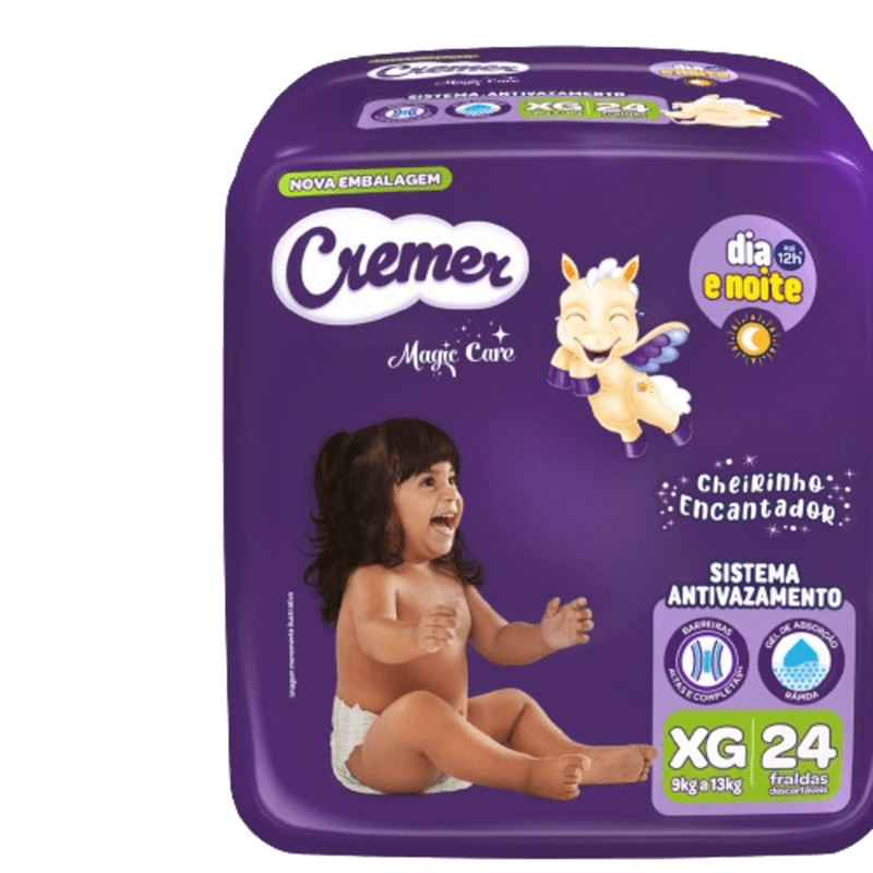 FRALDA-CREMER-ECONOMICA-CHEIRINHO-ENCANTADOR-XG-24UN-SISTEMA-ANTIVAZAMENTO.