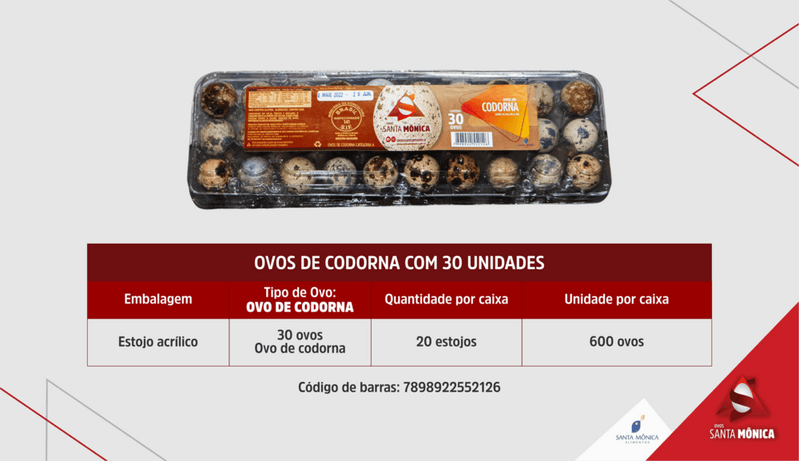 Ovo-de-Codorna-Santa-Monica-com-30-Unidades