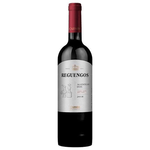 Vinho Português Tinto Seco Reguengos Trincadeira Aragonez Castelão Alentejo Garrafa 750ml