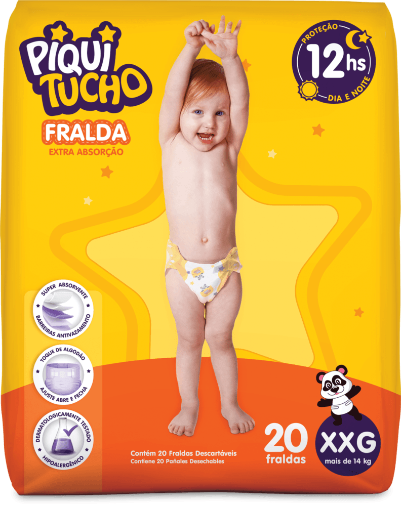 Fralda-Piquitucho-Mega-XXG-20un