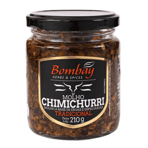 MOLHO CHIMICHURRY BOMBAY 210G-VD