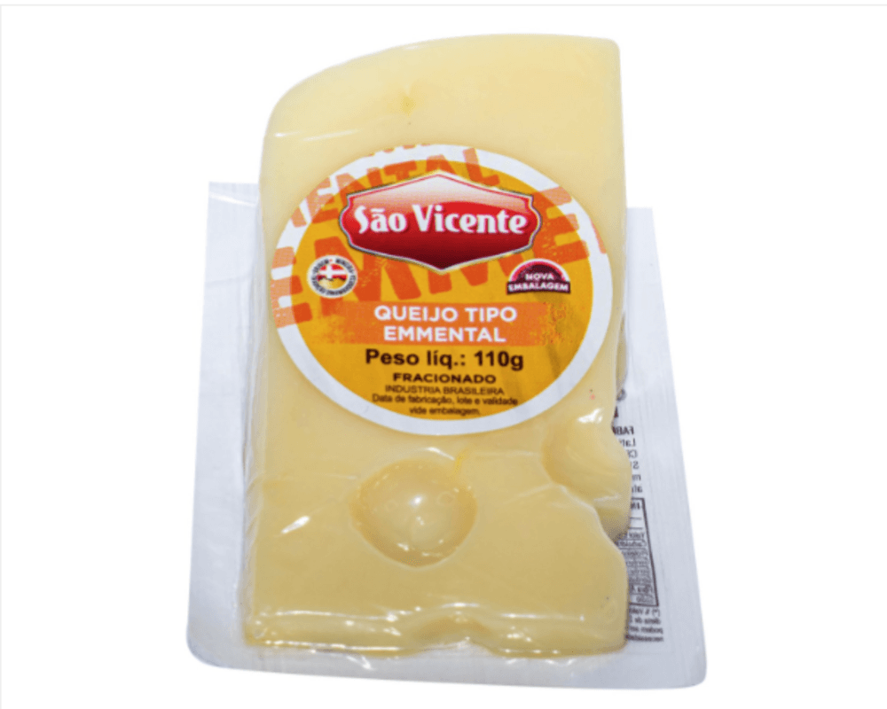 Queijo Emmental Skin Pack Sao Vicente 220G