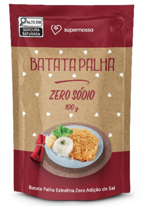 BATATA PALHA SN ZERO SODIO 100G - PC