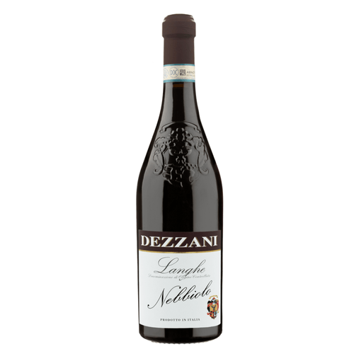 VINHO ITALIANO DEZZANI LANGHE NEBBLIOLO TINTO GARRAFA 750ML