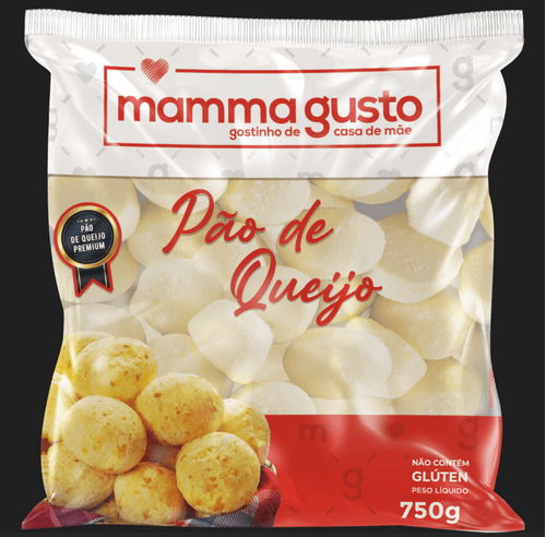 PAO QUEIJO MAMMA GUSTO 750G TRADICIONAL