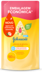 Sabonete-Liquido-de-Glicerina-da-Cabeca-aos-Pes-Camomila-Johnson-s-Baby-Sache-180ml-Embalagem-Economica