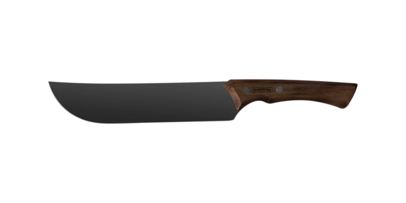 Faca-para-Carne-Tramontina-Churrasco-com-Lamina-de-Aco-Inox-Black-Tamanho-8