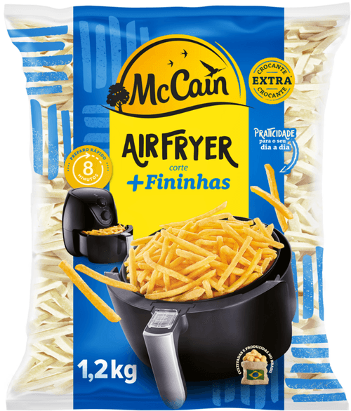 Batata Palito Pré-frita Extra Crocante Congelada McCain 600g