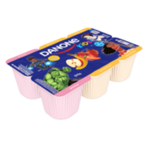 Danone Kids Polpa Morango & Banana Com Maça  510G