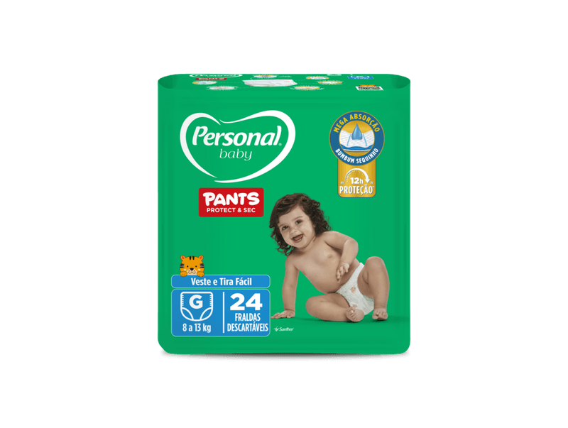 FRALDA-PERSONAL-BABY-PANTS-PROTECT---SEC-MEGA-ABSORCAO-ATE-12HORAS-DE-PROTECAO-VESTE-E-TIRA-FACIL-G-24-UNIDADES