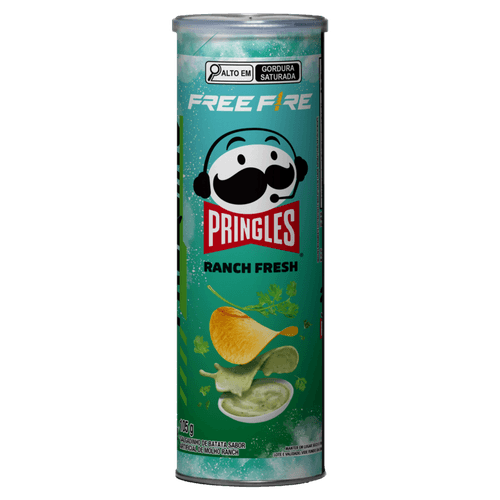 Batata Pringles Ranch Fresh 105g