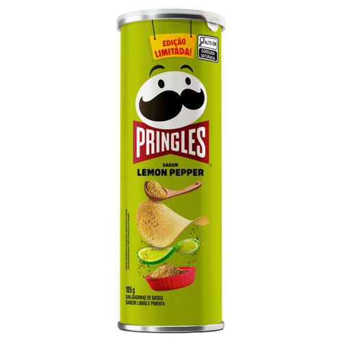 Batata Pringles Lemon Pepper 105g