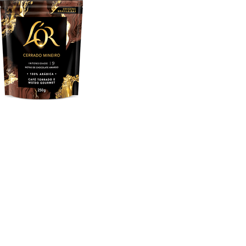 Café Torrado e Moído Cerrado Mineiro L'or Gourmet Pouch 250g