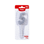 VELA-REGINA-1UN--PICK-GLITTER-PRATA-NUMERO-5