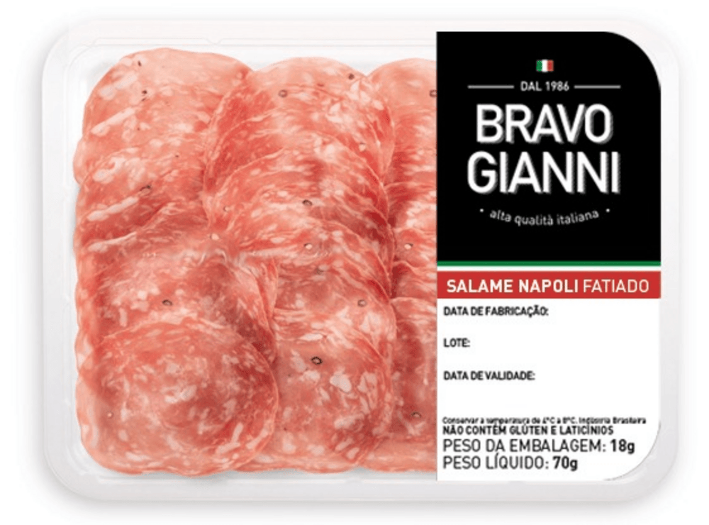 SALAME NAPOLI BRAVO GIANNI 70G FAT