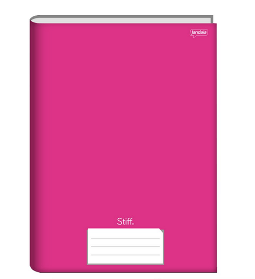 CADERNO JANDAIA BROCHURAO UNIVERSITARIO CD PINK 96 FLS