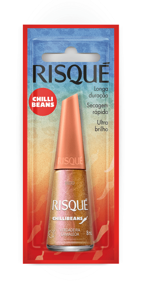 ESM RISQUE CHILLIBEANS 1UN-SM EF VERDADEIRA CAMALEOA