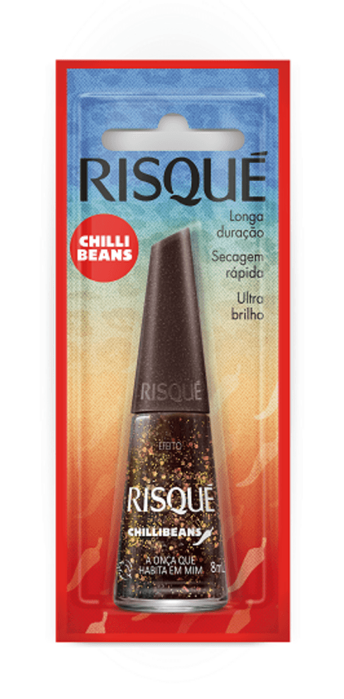 ESM RISQUE CHILLIBEANS 1UN-SM  EF A ONÇA QUE HABITA EM MIM