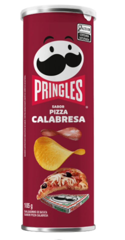 BATATA PRINGLES PIZZA 105G TB- CALABRESA