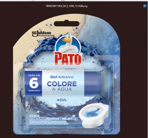 ODORIZ GEL ADES PATO AP+RF 38G COLORE AGUA