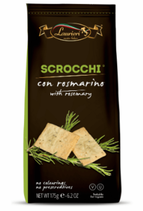 Scrocchi Laurieri Rosmarino Italiano Pacote 175g
