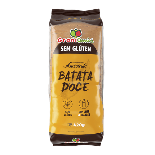 PAO FORMA GRANIAMICI ANCESTRALE 420G BATATA DOCE